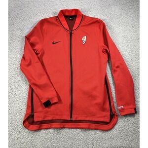 Nike Georgia‎ Bulldogs Jacket Men Large Red Elite Performance Full Zip